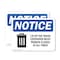 Signmission Lid Trash Container Remain Closed All Times, 10 in W x Rectangle, Plastic OS-2PACK-NS-P-710-L-15883 - alternate 1